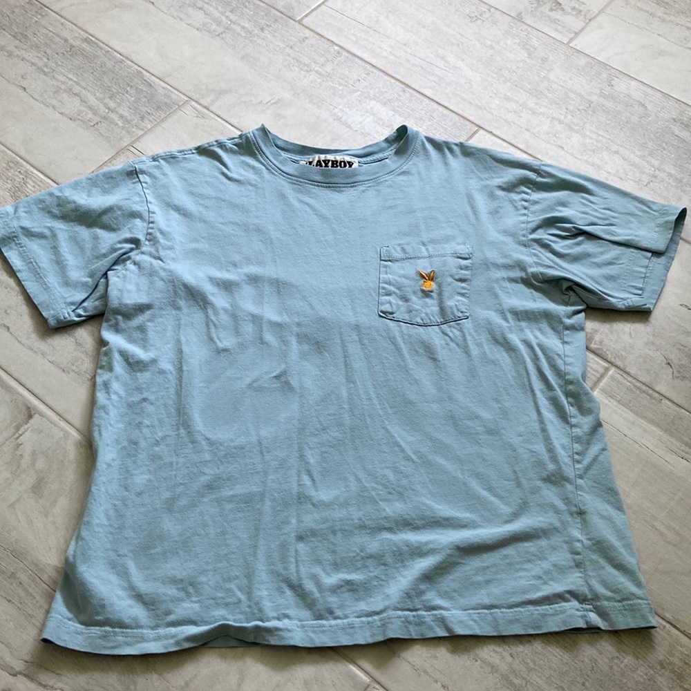 Playboy baby blue t-shirt